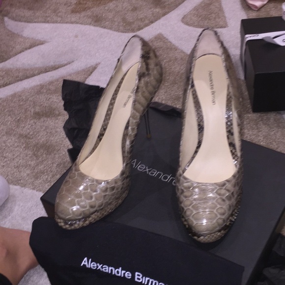 Alexandre Birman scarpin army green heel - Picture 6 of 7